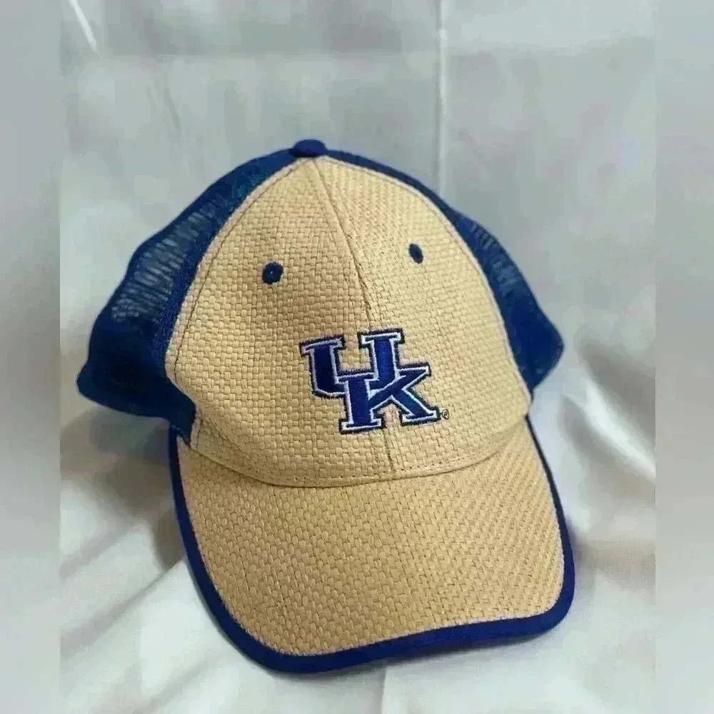 Kentucky Wildcats Snapback Hat NCAA Blue‎ Rattan Adjustable Cap ￼UK Adult O/S